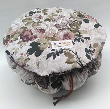 ecobag - Geblümt innen Braun