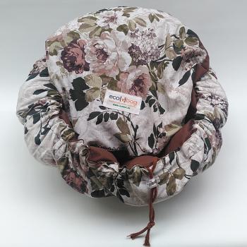 ecobag - Geblümt innen Braun