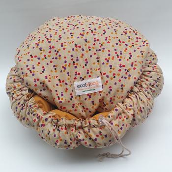 ecobag - Konfetti Beige innen Gelb