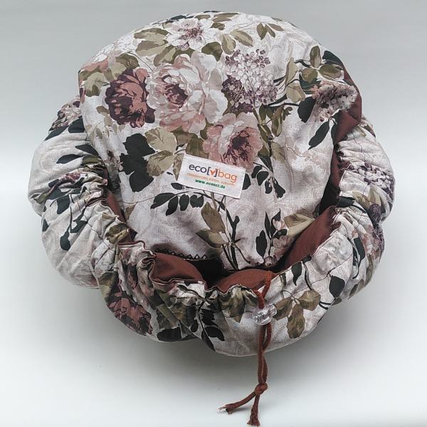 ecobag - Geblümt innen Braun