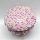 ecobag - Geblümt Rosa, innen Eosinrot