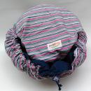 ecobag - gestreift innen blau