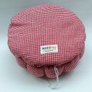 ecobag - Kleinkariert Rot/Weiß innen Rot